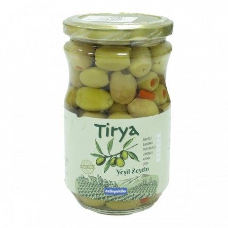 DOMAT BİBERLİ YEŞİL ZEYTİN 201-230 KLB./400GR.